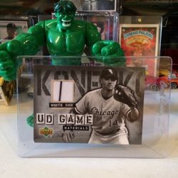 Paul Konerko Game Used Jersey Baseball Card