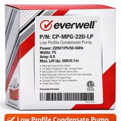 Low Profile Condensate Pump 220-LP