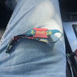 Escape  2 Day Wristband