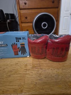 LOCCEF WORK GLOVES 2 PAIRS