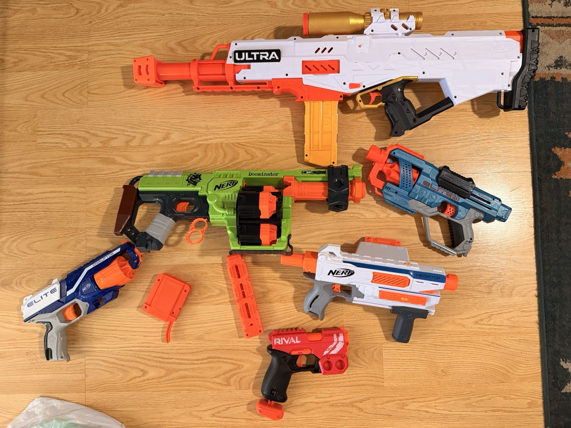 Assorted Nerf Guns