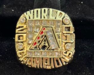 Arizona Diamondbacks Randy Johnson 2001 World Series Champions Ring size 11