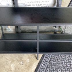 Small Black IKEA TV stand