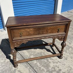 Antique Walnut Side Table