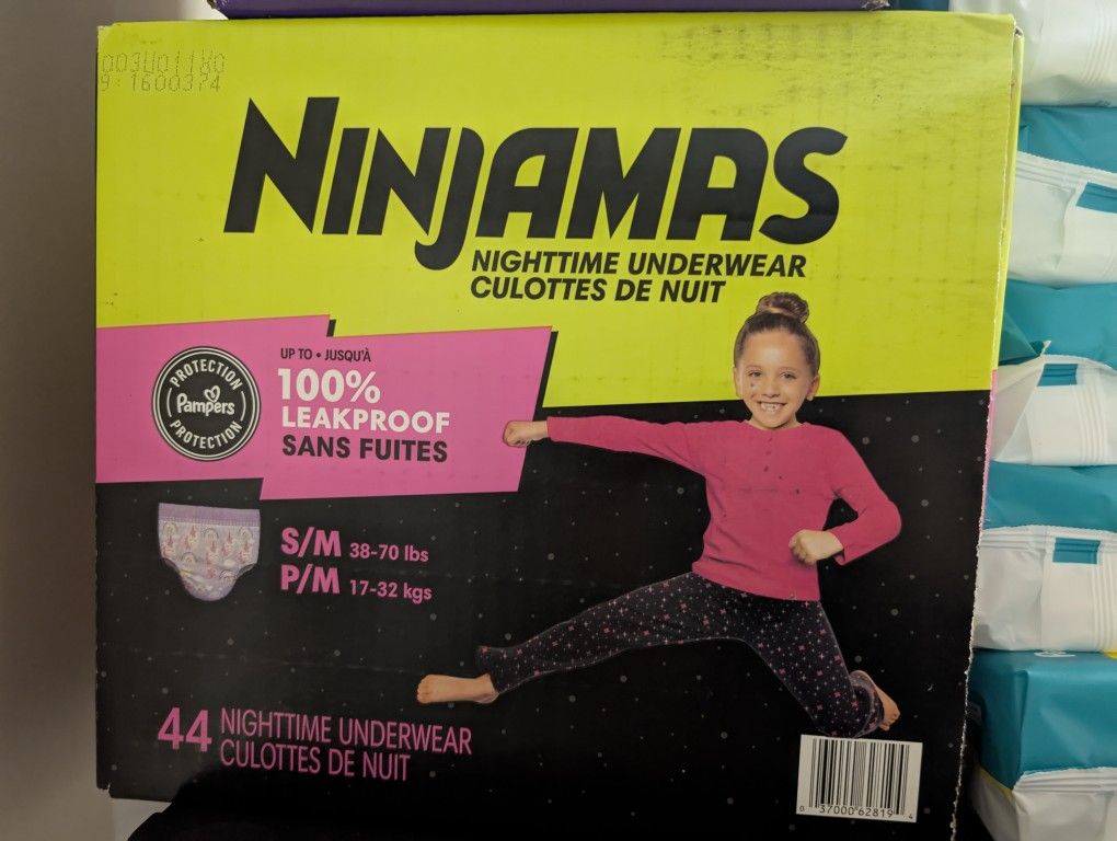 NINJAMAS 44CT Pampers S/M