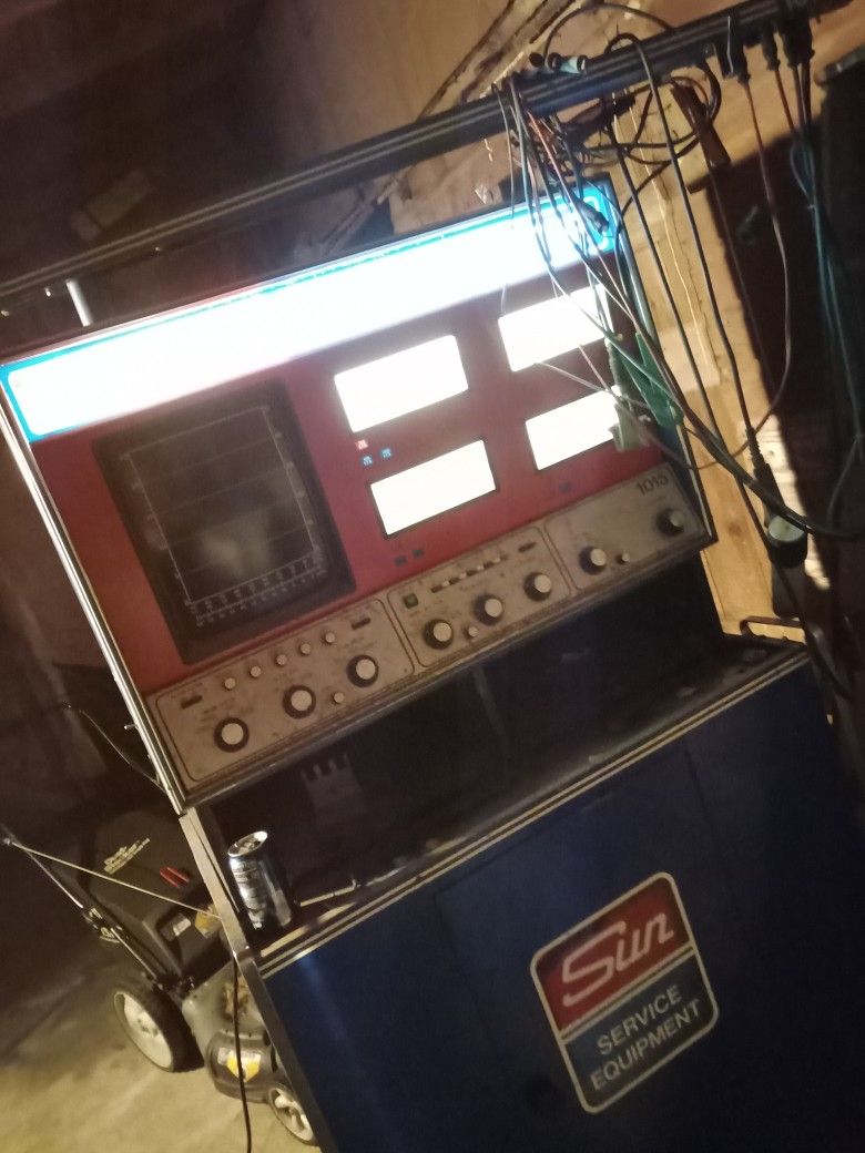 Sun Diagnostic OBD1 tune Up Machine Does Everything You Need To Do, From An Old Auto Shop
