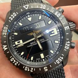 Breitling Chronospace Military 46mm Quartz Movement 
