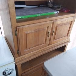 Oak Wood Cabinet 