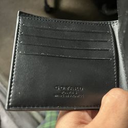 black goyard wallet