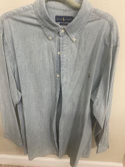 Polo button up XL