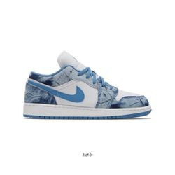 Jordan 1 Low Washed Denim (GS)