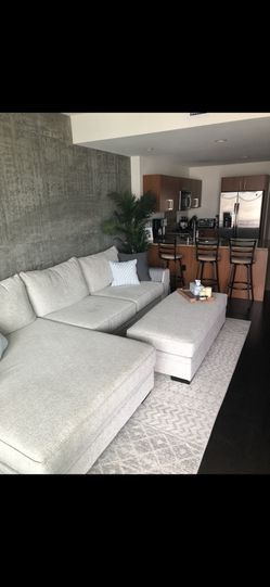Couch W/ Ottoman