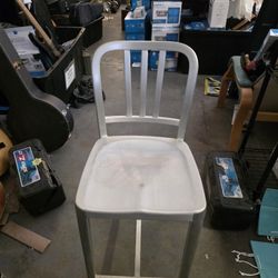 Emerco style Navy Chairs In ALUMINUM Bar Stools Counter Stools