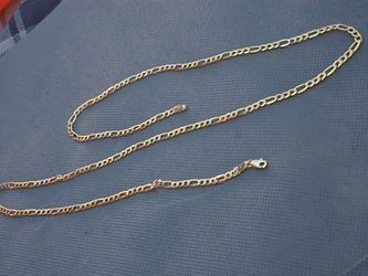 10k Solid Gold Figaro Necklace