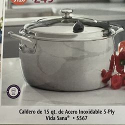 Caldero  Princess House  15 Qt