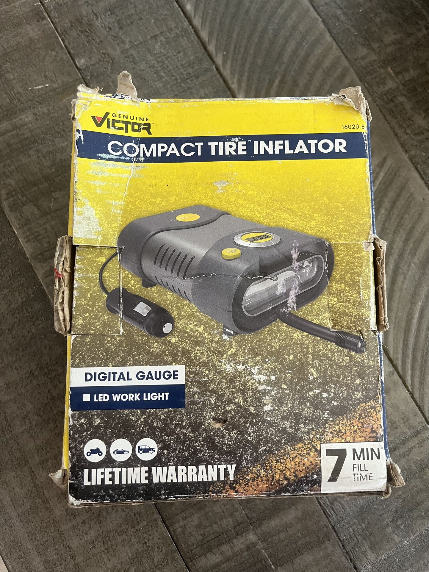 Victor Products Compact Tire Inflator Victor Products Compact Tire Inflator
