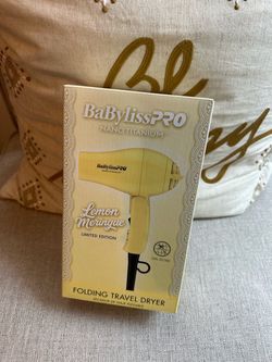 Babyliss Pro Titanium travel hair dryer