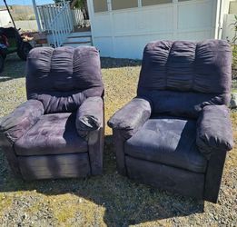 FREE..!! Two Recliners