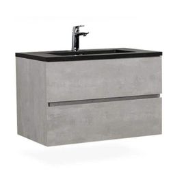 30 Inch Vanity With Black Top