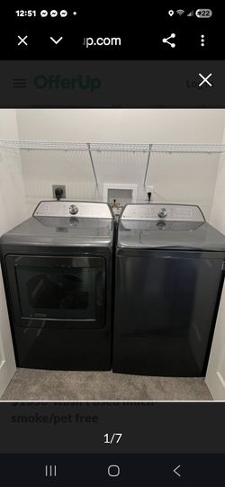 GE Profile Washer & Dryer