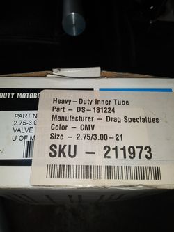 Motor cycle innertube