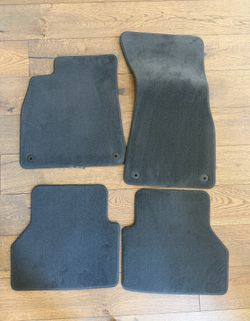 2019-2023 Audi A7 OEM Front and Rear Gray Floor Mats