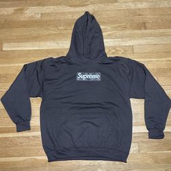 Supreme Bandana Box Logo Hoodie Brown Large