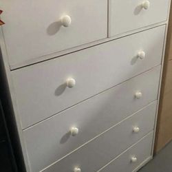 Jumbo Duplex 6 Drawer White 