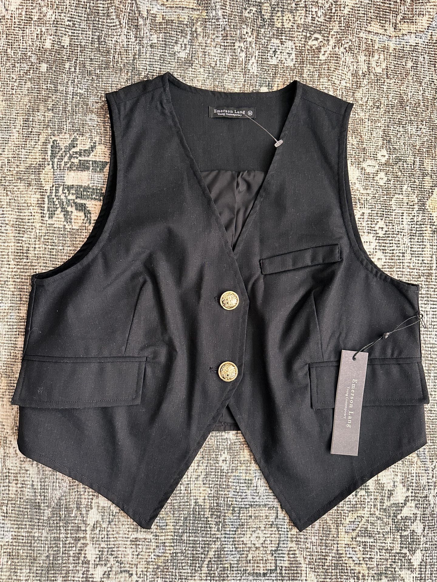 Black Women vest