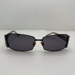 Y2K Black & Glitter Squared Frames