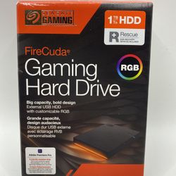 1TB External USB HDD Gaming Hard Drive Seagate FireCuda