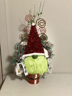 Mini Light Up Grinch Trees
