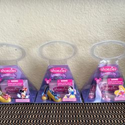Vintage Shoezies Disney Collection 3pairs