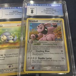 Blue label CGCcpokemon slab lot for sale!