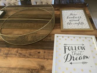 Wall decor from Hobby Lobby