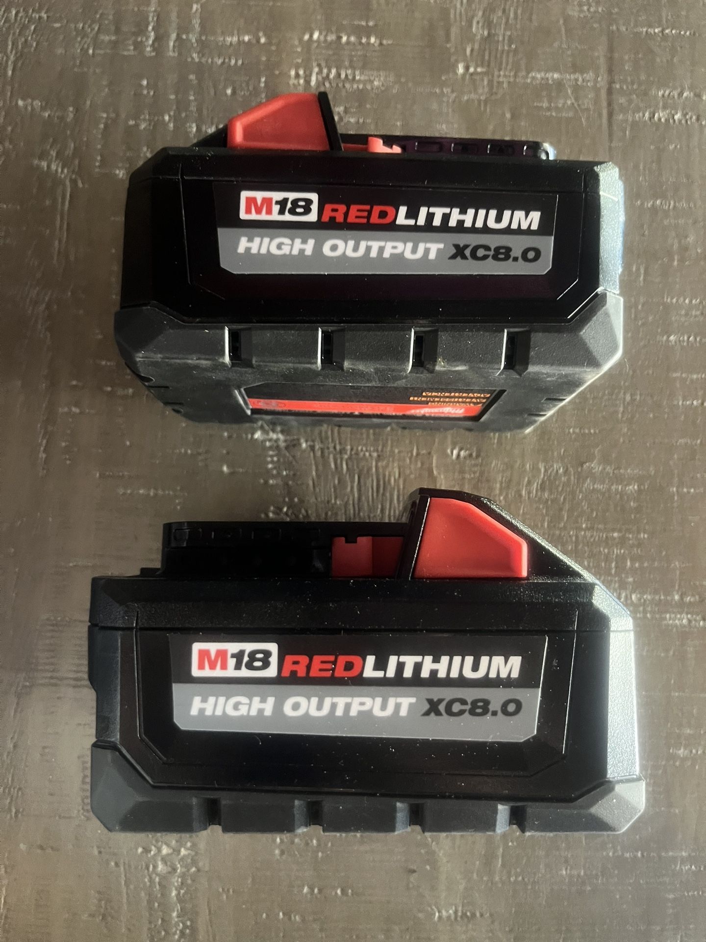 Milwaukee M18 8.0 Batteries