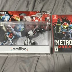 Metroid Dread Amiibo/switch Game Bundle