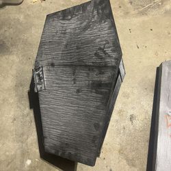 Halloween Tombstone’s and a Small Coffin