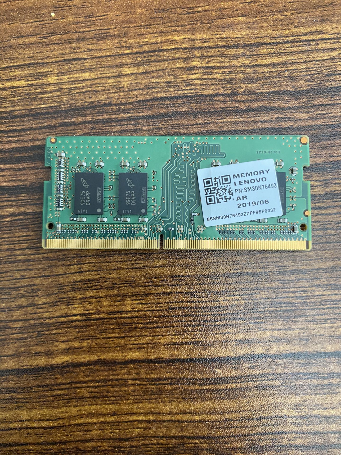 Genuine Lenovo memory 8GB DDR4 2666MHz SoDIMM