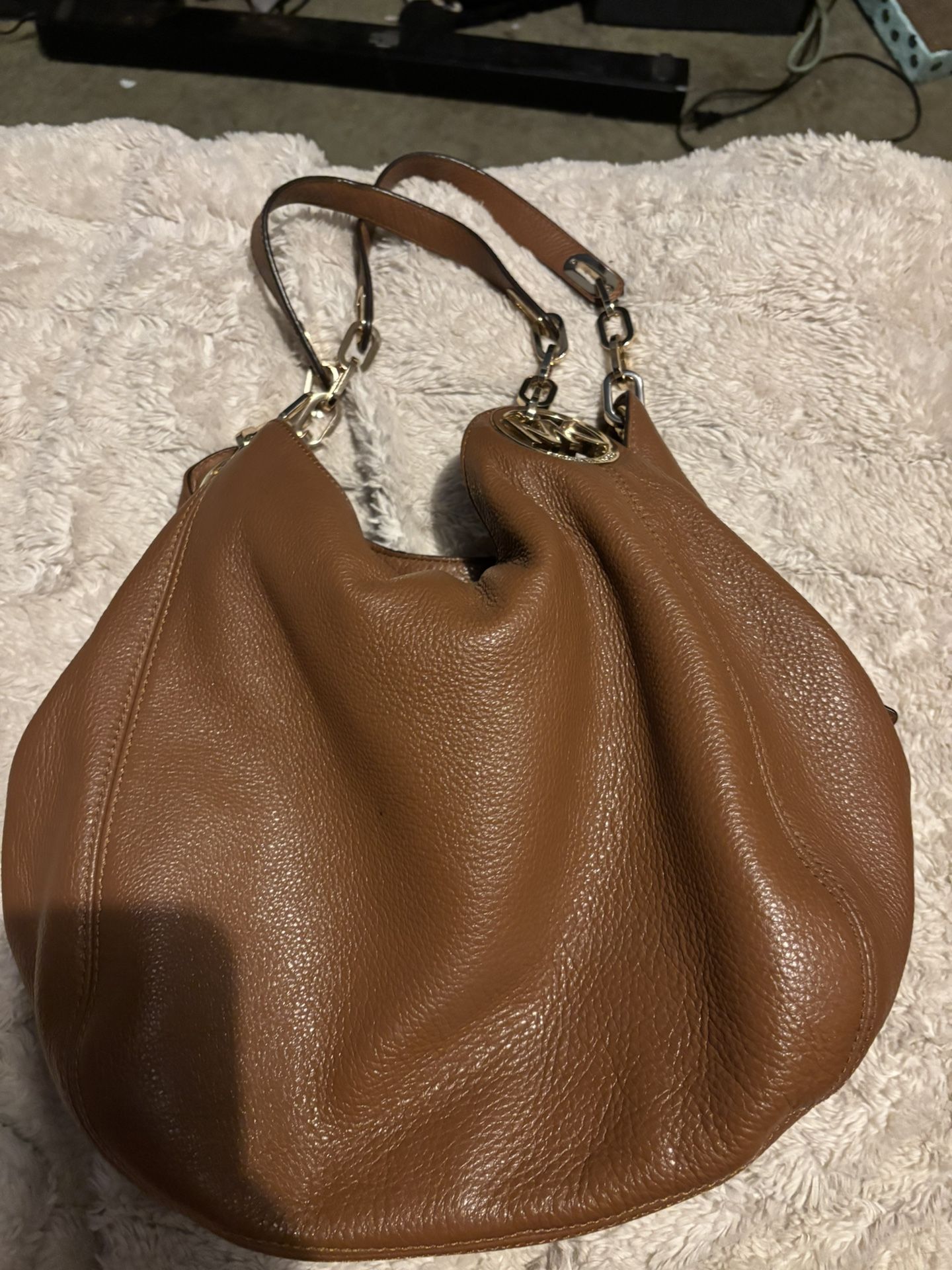 Micheal Kors Brown Fulton Bag 