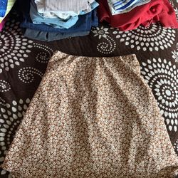 Floral Skirt