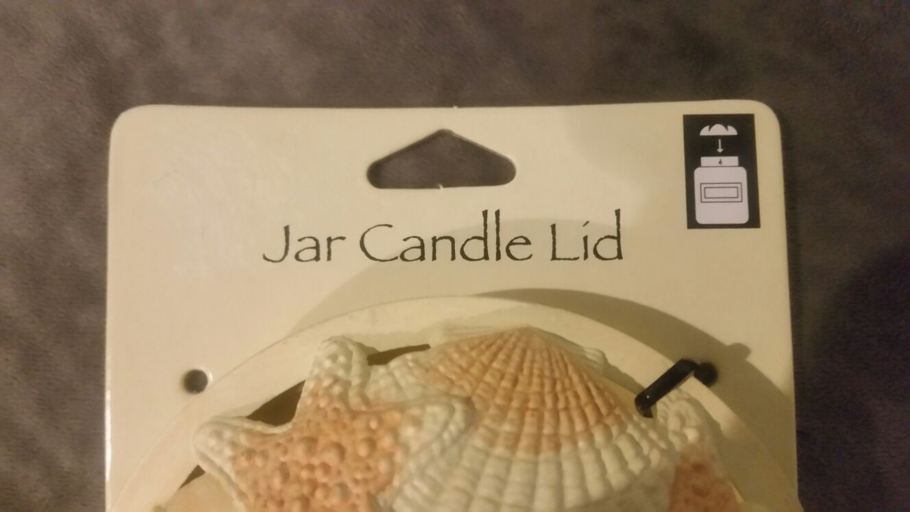 Jar Candle topper. New