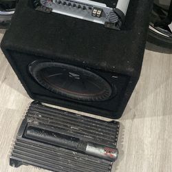 Speaker And Amp 