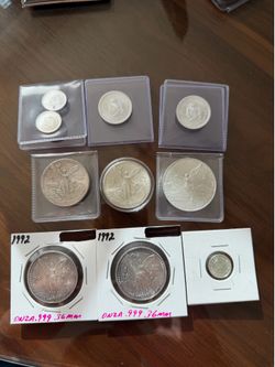1 oz Mexican libertads and other silver coins lot