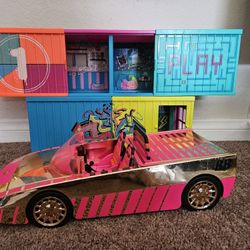 Lol Doll House, LOL Doll Car, And Remote Car 