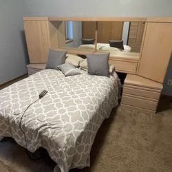 Solid Wood Three Piece Bedroom Set