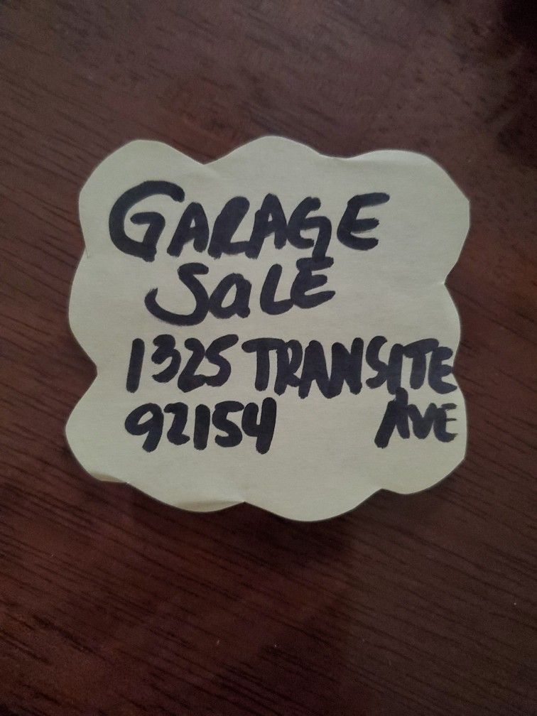 Huge Community Garage Sale