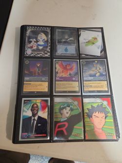 Pokémon, yugio,magic and alot more including cool custom cards