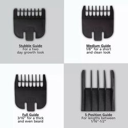 WAHL Nose Ear Body Beard Hair Wet/Dry BATTERY Precision Blade Trimmer Set ~ NEW2