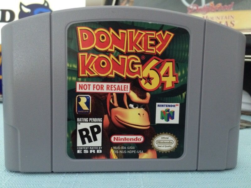 Donkey kong 64 for Nintendo 64